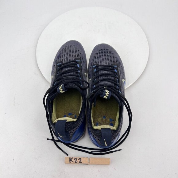 Nike Air VaporMax Youth Size 6Y Women 7.5  DB1550-401 Obsidian Lemon Twist Shoes - Picture 11 of 13